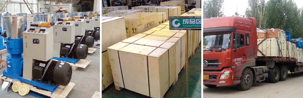 豬飼料顆粒機(jī)廠(chǎng)家發(fā)貨現(xiàn)場(chǎng)圖片